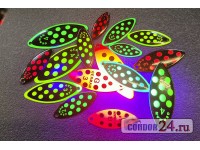 Лепесток для блесны GR Long Fluo, цвет 044-1